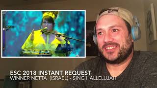 ESC Instant Request  Netta Winner 2018 ISRAEL  Sing Hallelujah [upl. by Aneej]