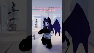 Non potevo non farci un video 🤣😍 hazbinhotel roblox angeldust [upl. by Geraud473]