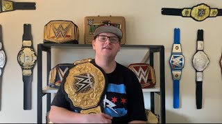 WWE World Heavyweight Championship 2023 Replica Belt Unboxing and Review [upl. by Voorhis]