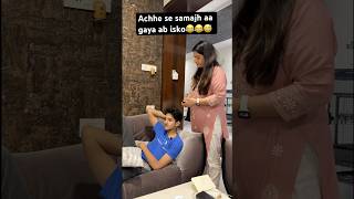 Bada aaya mujhe samjhane wala😂 trending comedy entertainer funny maabeta viralshorts [upl. by Yeniffit]