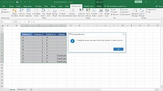 How to identify duplicate rows in an Excel sheet [upl. by Bart]