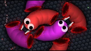 Slitherio 2 SNAKES DYING IN THE SAME TIME HACK EPIC TROLLING SNAKES IN SLITHERIO Funny Moments [upl. by Hardunn]