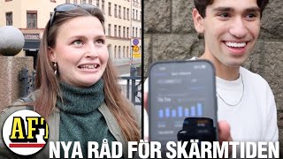 Nya rekommendationer om skärmtid quotDet blir svårtquot [upl. by Kurth]