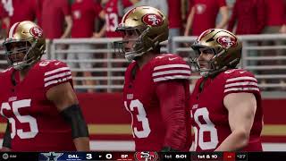 🏈🔥 49ers vs Cowboys EPIC NFL Week 8 Showdown 🔥 PS5 MADDEN 25 Gameplay 🎮 [upl. by Quigley927]