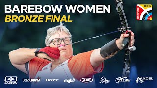 Barebow Women Bronze Final  National Tour Final 2023 [upl. by Lanahtan]