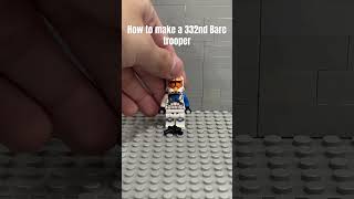 How to make a 332nd Barc trooper legostarwars clonetroopers howtobuildlego shorts [upl. by Atnuahsal]