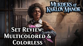 Murders at Karlov Manor Set Review Multicolored amp Colorless  Magic the Gathering Limited [upl. by Onia]