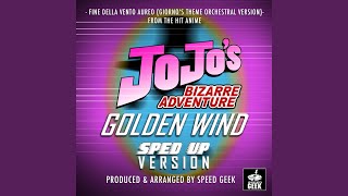 Fine Della Vento Aureo Giornos Theme Orchestral Version From quotJoJos Bizarre Adventure [upl. by Bush]