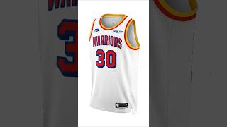 Golden State Warriors New Jersey for 20242025 Season NBA NBAJersey GoldenStateWarrirors Curry [upl. by Dewey]