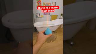 The World’s Coldest Bath Bomb 🥶 [upl. by Veedis]