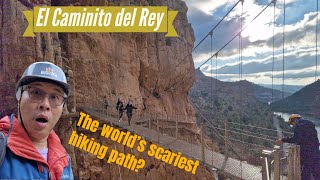 EL CAMINITO DEL REY Hike 🇪🇸  Probably the SCARIEST hike in the world [upl. by O'Donoghue]