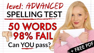 Spelling Test  Correctly spelt word for All Competitive Exams Spelling mistakes in english grammar [upl. by Candi]