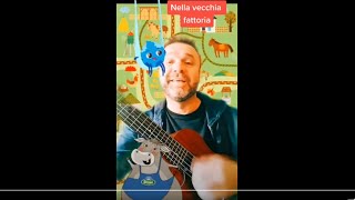 🐮 NELLA VECCHIA FATTORIA Canzoni per bambini di Stefano Fucili e Whiskey il ragnetto  Mucca shorts [upl. by Clift812]