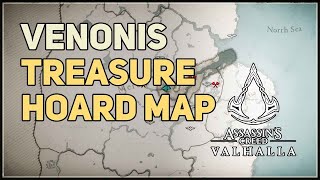 Venonis Treasure Hoard Map Assassins Creed Valhalla [upl. by Nylatsyrc]