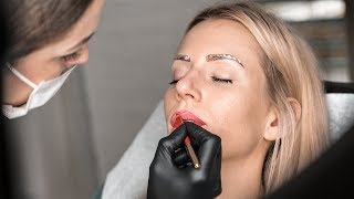 Nie wieder schminken Permanent MakeUp für Lippen amp Augenbrauen [upl. by Tirma]