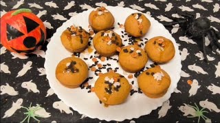 👻Cosy Halloween and delicious pumpkin muffins🎃Halloween aconchegante e deliciosos queques de abóbora [upl. by Patman914]