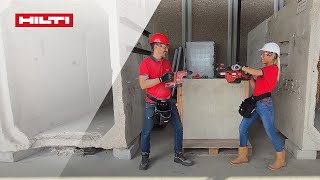 Anclaje de expasión Hilti VS anclaje Hilti HUS3I [upl. by Boehike374]