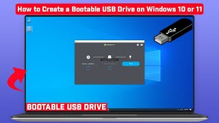 How to Create a Bootable USB Drive on Windows 10 or 11 [upl. by Hayilaa281]