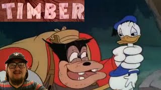 Donald Duck  Timber 1941  First Time Watching  Can Donald Handle the Lumberjack Life [upl. by Fessuoy93]