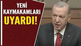 YENİ KAYMAKAMLARI UYARDI [upl. by Audwen]