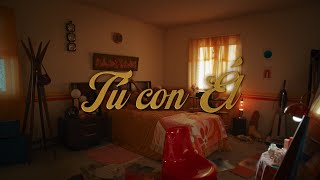 Rauw Alejandro  Tú Con Él Lyric Video [upl. by Akinoj]