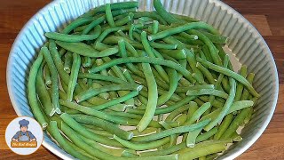 Comment blanchir et congeler des haricots verts frais [upl. by Ettennahs984]