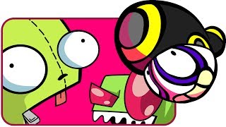 Top 10 Creepy Disturbing INVADER ZIM Episodes Midnight Society [upl. by Flieger]