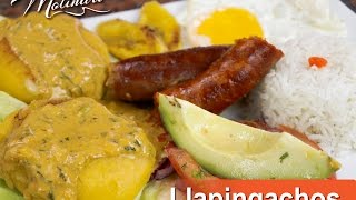 Yapingacho o Llapingacho  Molinari tv Cocina Fácil [upl. by Chemosh]