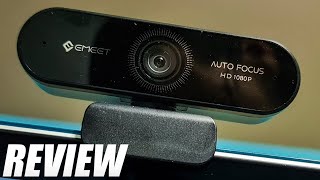 eMeet Nova Webcam 1080P with Microphone Autofocus Unboxing and Review [upl. by Iru]