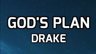 Drake  Gods Plan lyrics video [upl. by Grubman319]