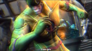 INJUSTICE FLASHPOINT DEATHSTROKE COMBO VIDEO BY TONYT [upl. by Amadeo303]