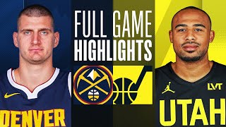 NUGGETS at JAZZ  FULL GAME HIGHLIGHTS  April 9 2024 [upl. by Modnarb252]