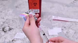 Pregnyl Subcutaneous Injection Meded Instructional Video by ReUnite Rx  Arabic [upl. by Fasano]