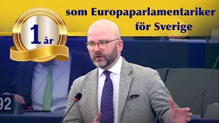 Ett år som Europaparlamentariker för Sverige [upl. by Elfrida905]