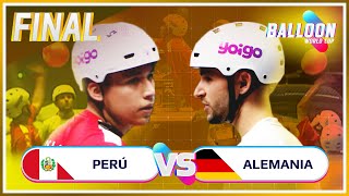 PERÚ VS ALEMANIA  FINAL BALLOON WORLD CUP [upl. by Ajar]