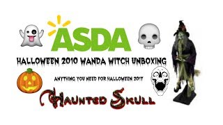 ASDA HALLOWEEN 2010 WANDA WITCH UNBOXING AND SETUP [upl. by Locin]