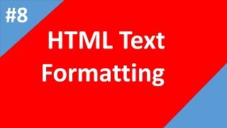 Html text formatting  Part  08  Html tutorial for beginners  Tech Talk Tricks [upl. by Maury997]