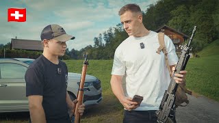 Hier besitzt JEDER ein Sturmgewehr  Waffen in der Schweiz Teil 15 [upl. by Ycnaffit]