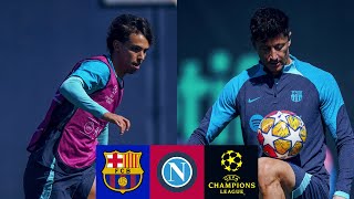 🔥 MATCH PREVIEW FC BARCELONA vs NAPOLI 🔥  UEFA CHAMPIONS LEAGUE [upl. by Crescantia]