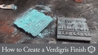 How to Create a Verdigris FInish [upl. by Tarryn]