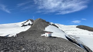 Part 2 Approach from Icefall Lodge to Lyell Hut Aug 1 2024 [upl. by Araihc701]