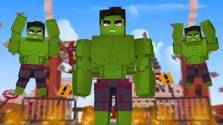 Minecraft WHOS YOUR FAMILY  FAMÍLIA DO HULK [upl. by Isia772]