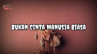 Dewa 19  Bukan Cinta Manusia Biasa lirik [upl. by Olegnaleahcim]