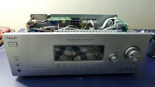 Repair of a Sony STRK900 Receiver Part 1 [upl. by Zoilla]