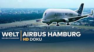 Flugzeugbau bei AIRBUS Hamburg  BELUGA A380 amp co  WELT HD Doku [upl. by Doersten404]