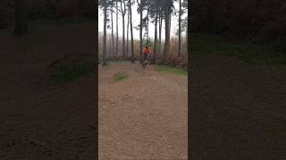 Riding at delamere mtb jump [upl. by Yadnil727]