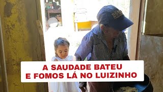 VISITA DE DOMINGO NO LUIZINHO [upl. by Darwen]