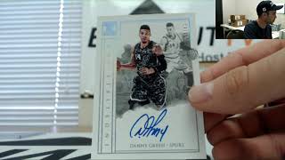 2017 18 Panini Impeccable Basketball Prefix Serial 2 case break RD 1 [upl. by Aikyt]