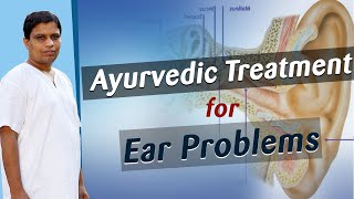 Ayurveda treatment for Ear Problems  Acharya Balkrishna [upl. by Hanafee]