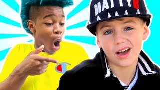 Chance Reacts You Make My Heart Skip MattyBRaps [upl. by Yddeg]